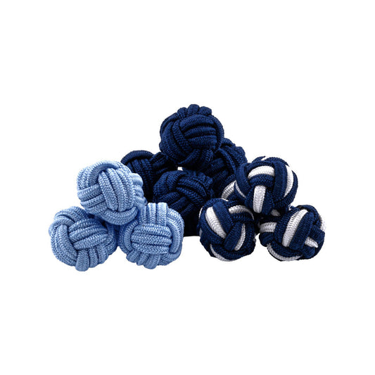 Silk Knots Blue Set