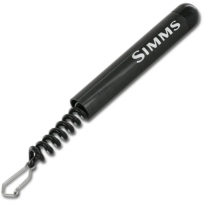 Simms Carbon Fiber Retractor Black Stretched