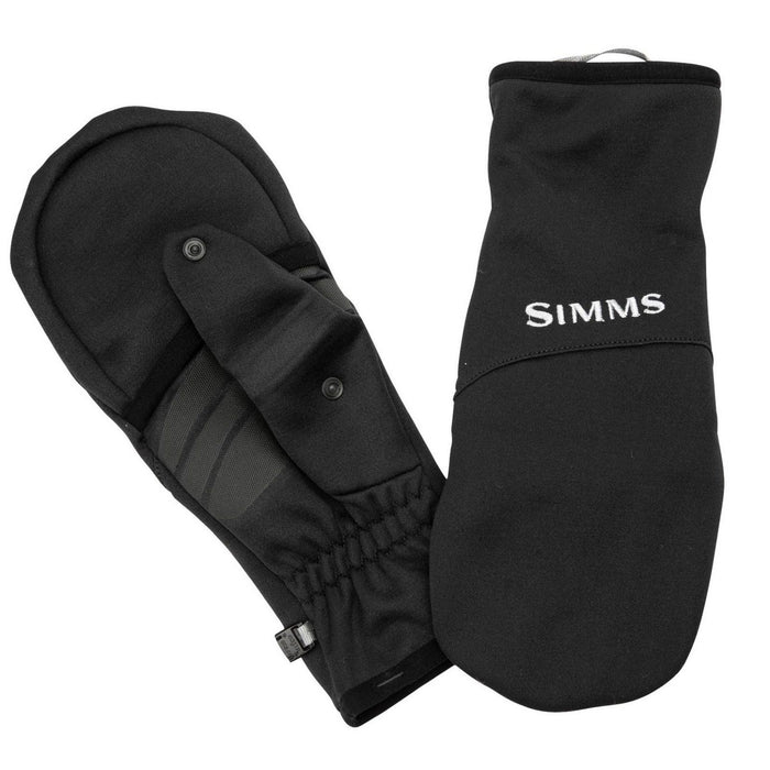 Simms Freestone Foldover Mitt - Black