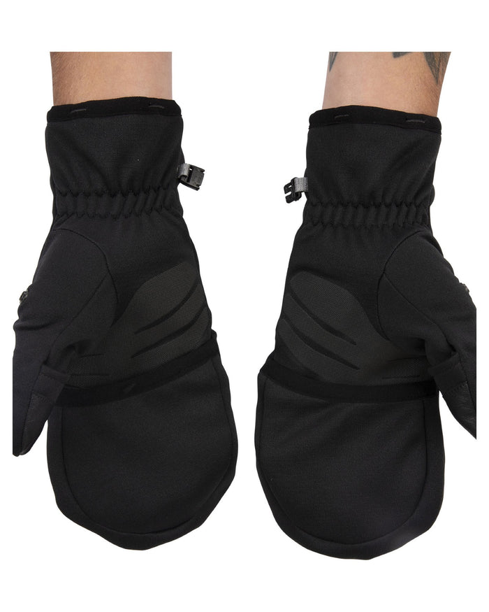 Simms Freestone Foldover Mitt Black Palms