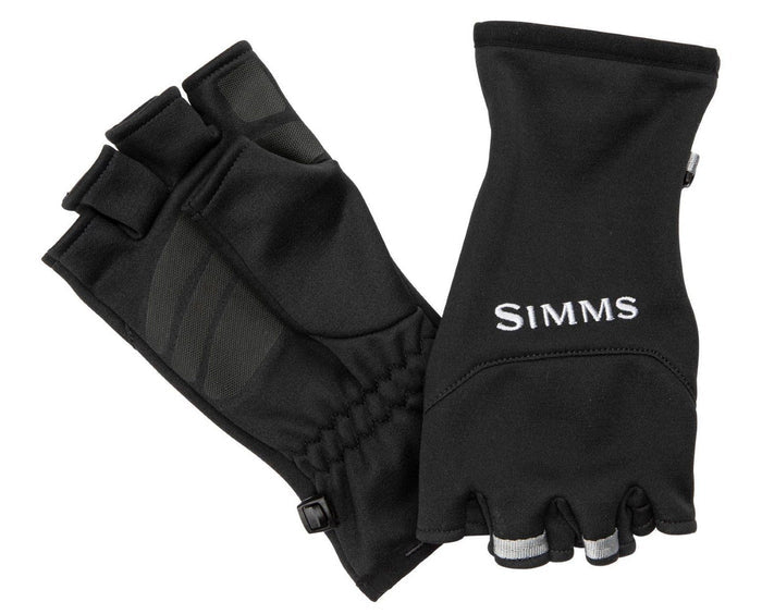 Simms Freestone Half Finger Glove - Black