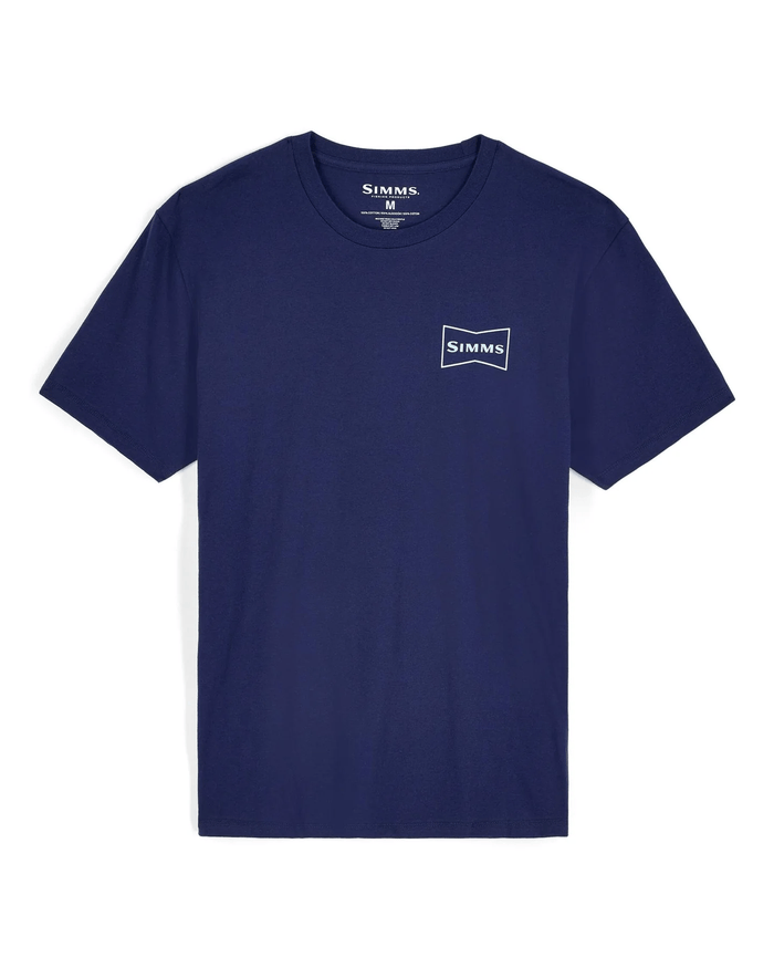 Simms Men's Salty Sign T-Shirt Simms Short Sleeve Tee Shirts Rivers and Glen Trading Co