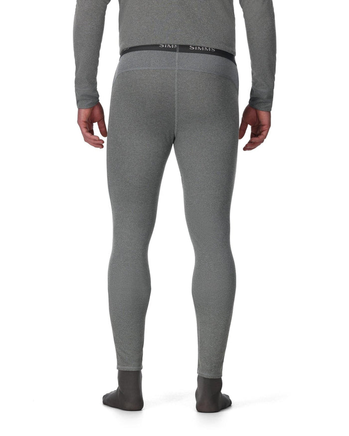 Simms M's Stata 160 Baselayer Bottom Dark Grey Heather Back
