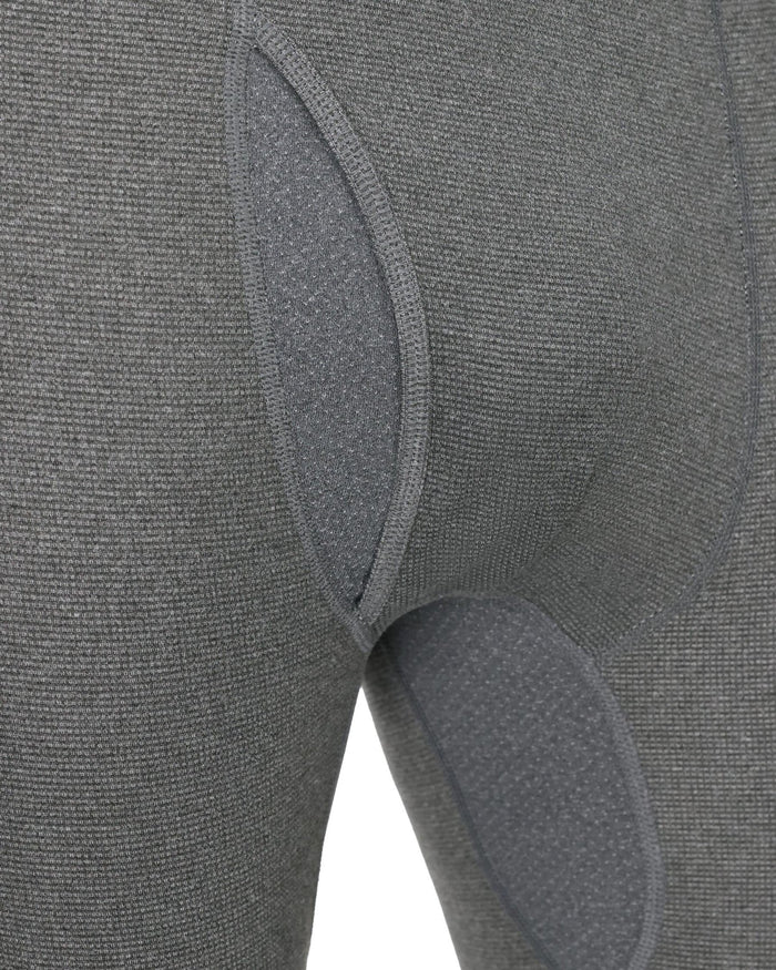 Simms M's Strata 160 Baselayer Bottom Dark Grey Heather Crotch