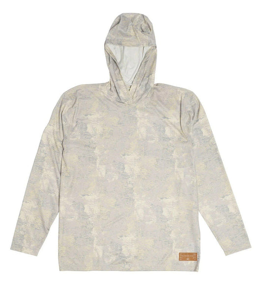 Simms Men's Tech Hoody - Artist Series Windy Lunar Grey