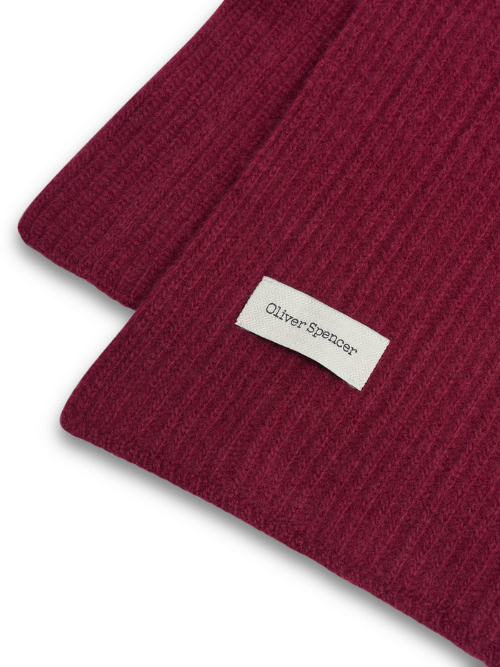 Soane Scarf Overton Wine Red