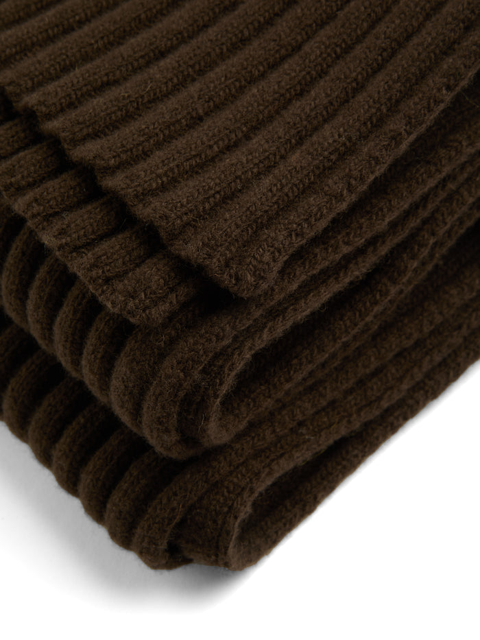 Soane Scarf Rib Brown
