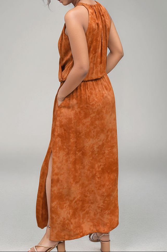 Solene Maxi Dress - Hazy Nugget