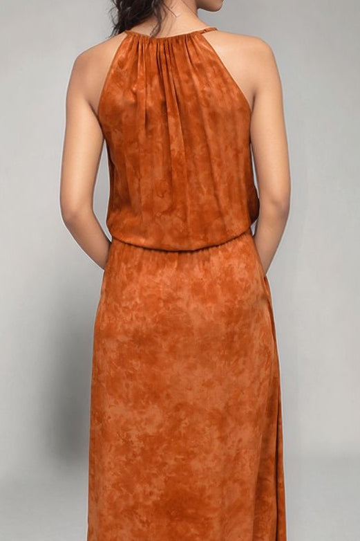 Solene Maxi Dress - Hazy Nugget