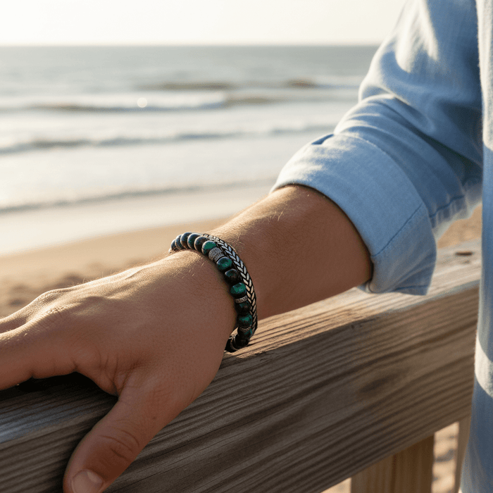 Stainless Steel Bead Bracelet