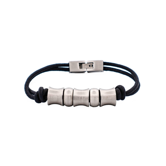 Stainless Steel Beaded Bracelet