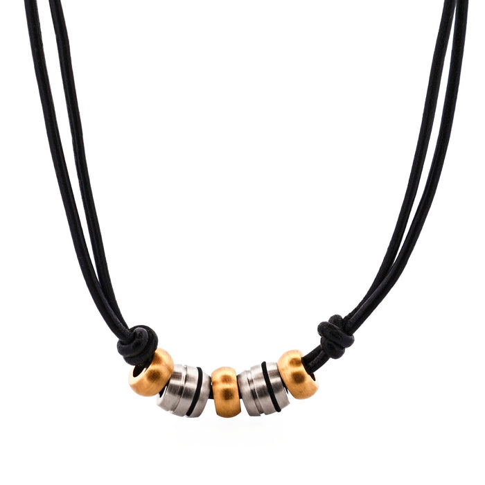 Stainless Steel Beaded Neckpeice
