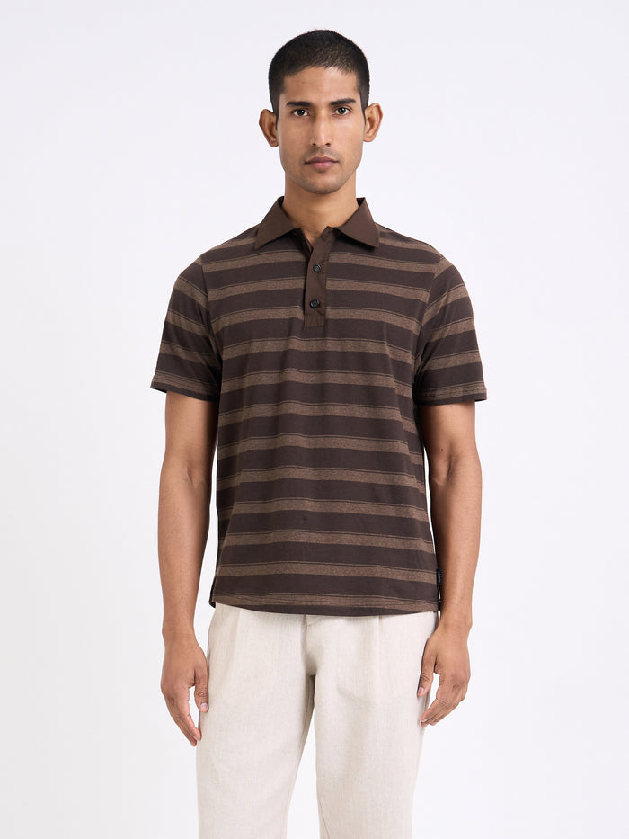 Stanfield Polo Shirt Judd Brown