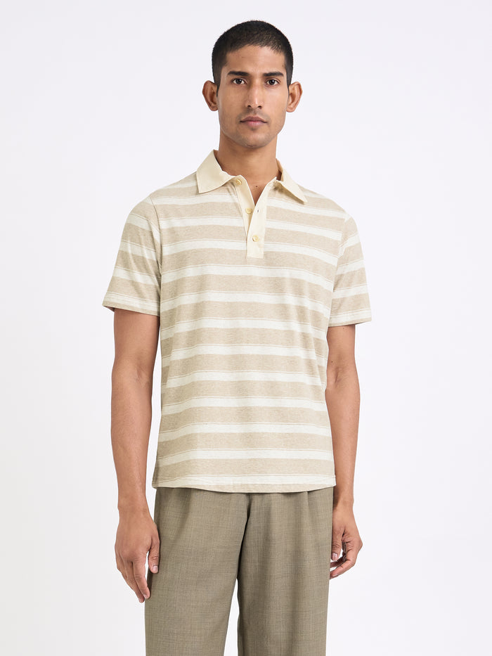 Stanfield Polo Shirt Judd Sand