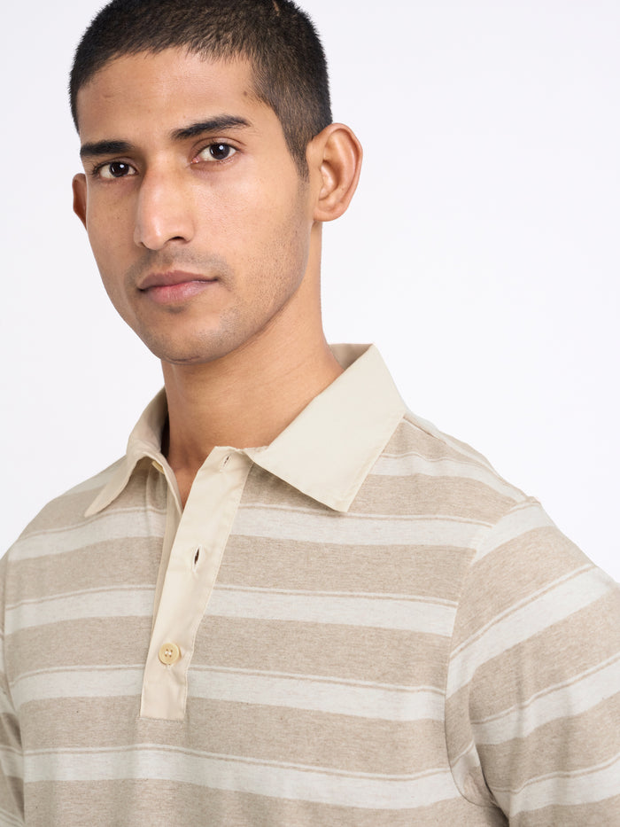 Stanfield Polo Shirt Judd Sand