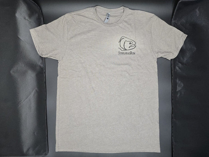 SteelheadBum T-Shirt - Warm Grey