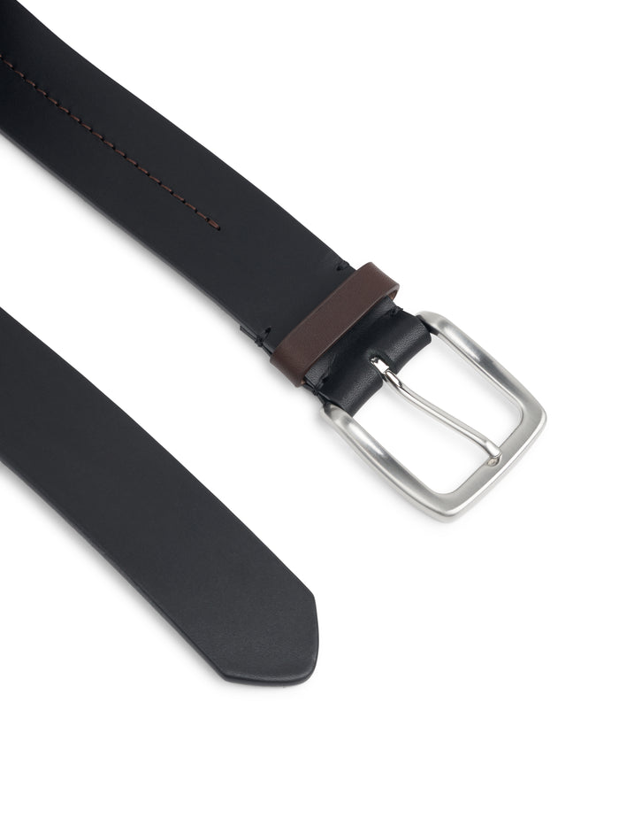 Stitch Belt Leather Black