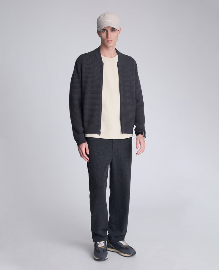 Sweater Bomber Jacket