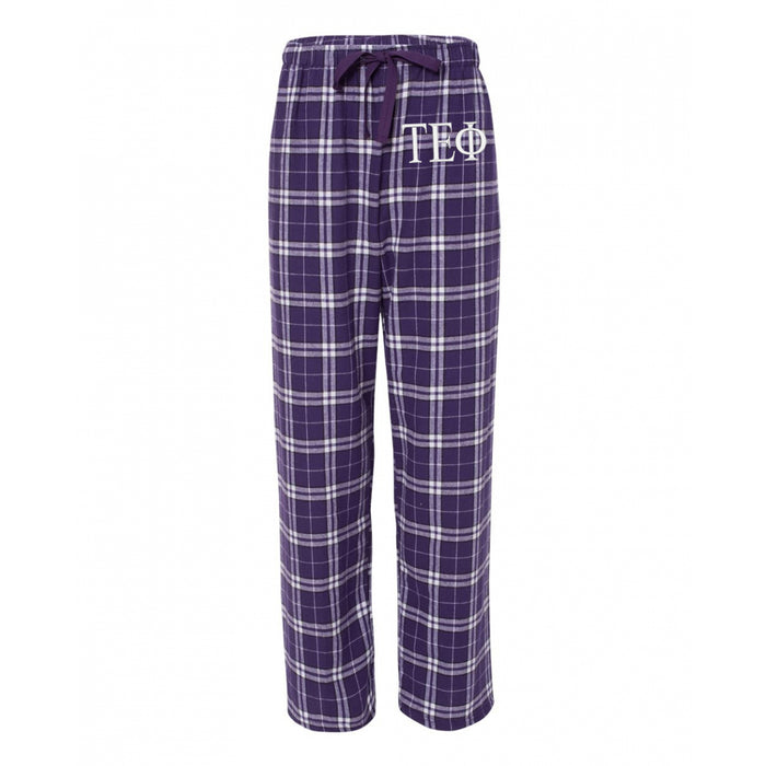 Tau Epsilon Phi Flannel Pajama Pants