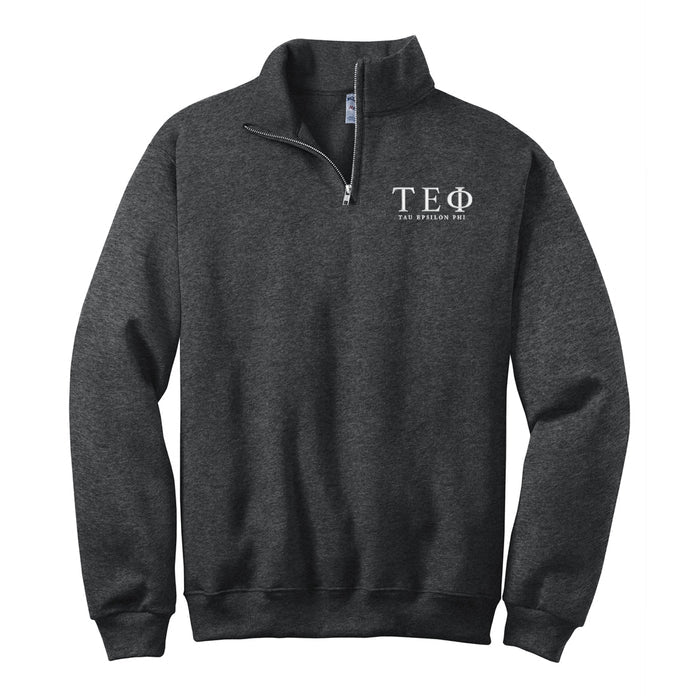 Tau Epsilon Phi Quarter Zip Pullover Sweatshirt