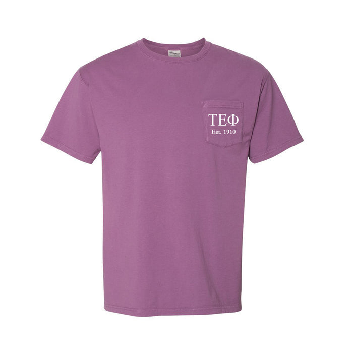 Tau Epsilon Phi Short Sleeve Pocket Tee