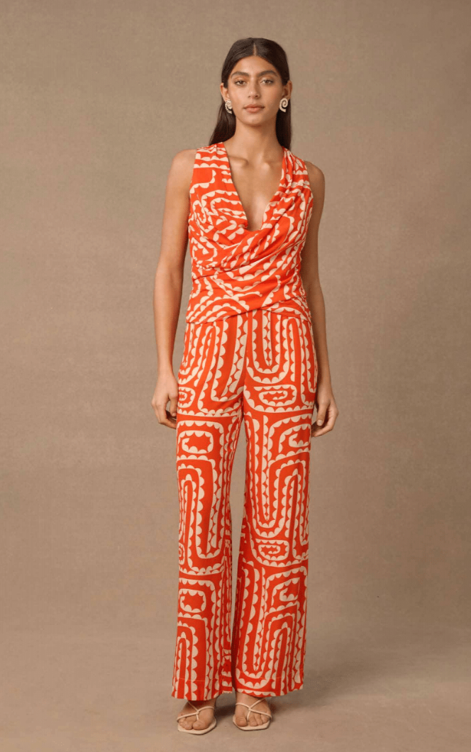 Tempo Print Top - Top View