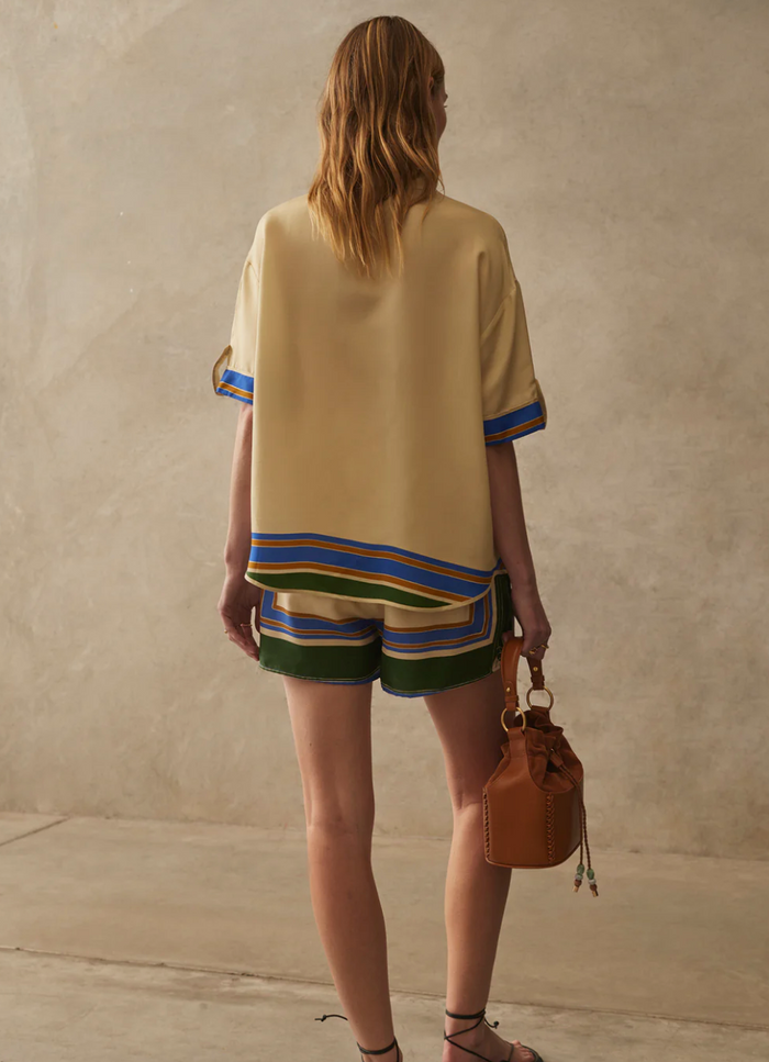 The Laine Shirt in Amara - Back View