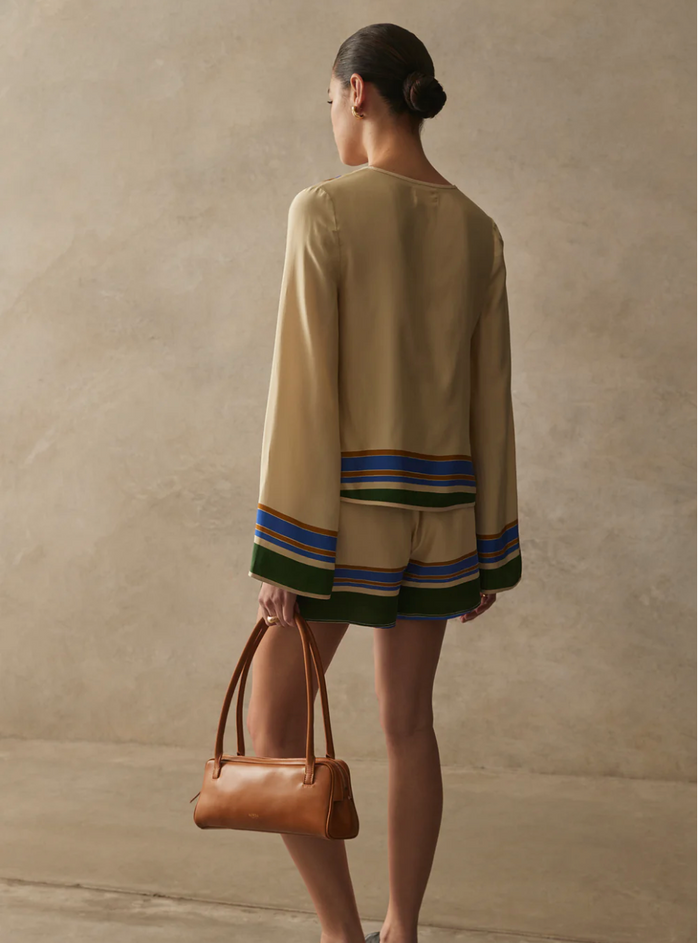 The Lucia Top in Amara - Back View
