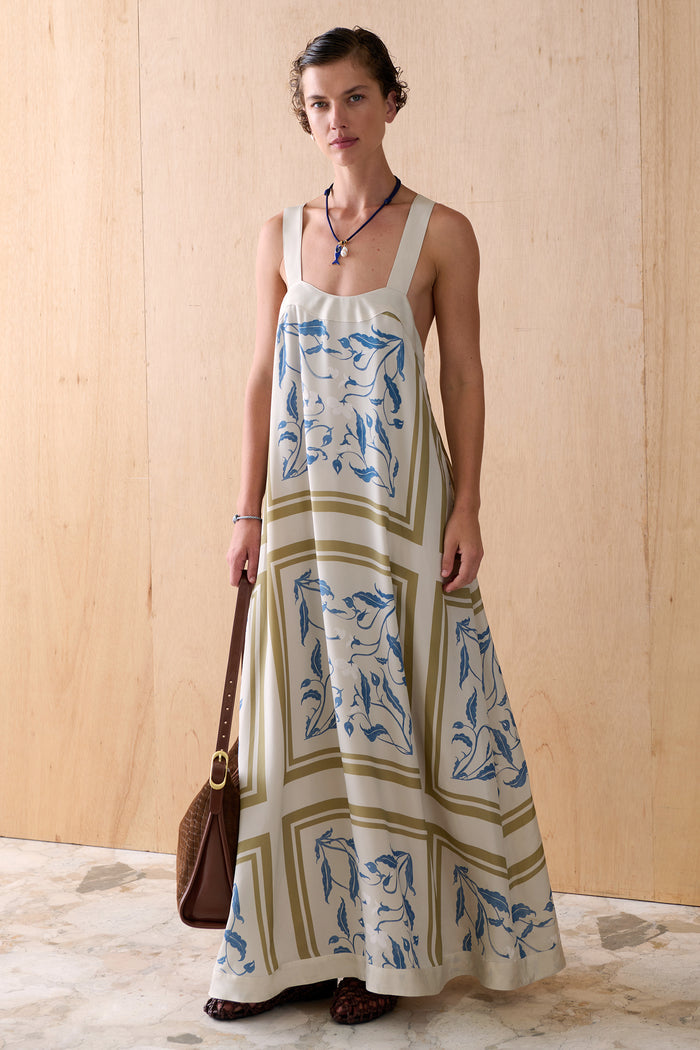 The Lynn Maxi Dress in Vintage Bloom