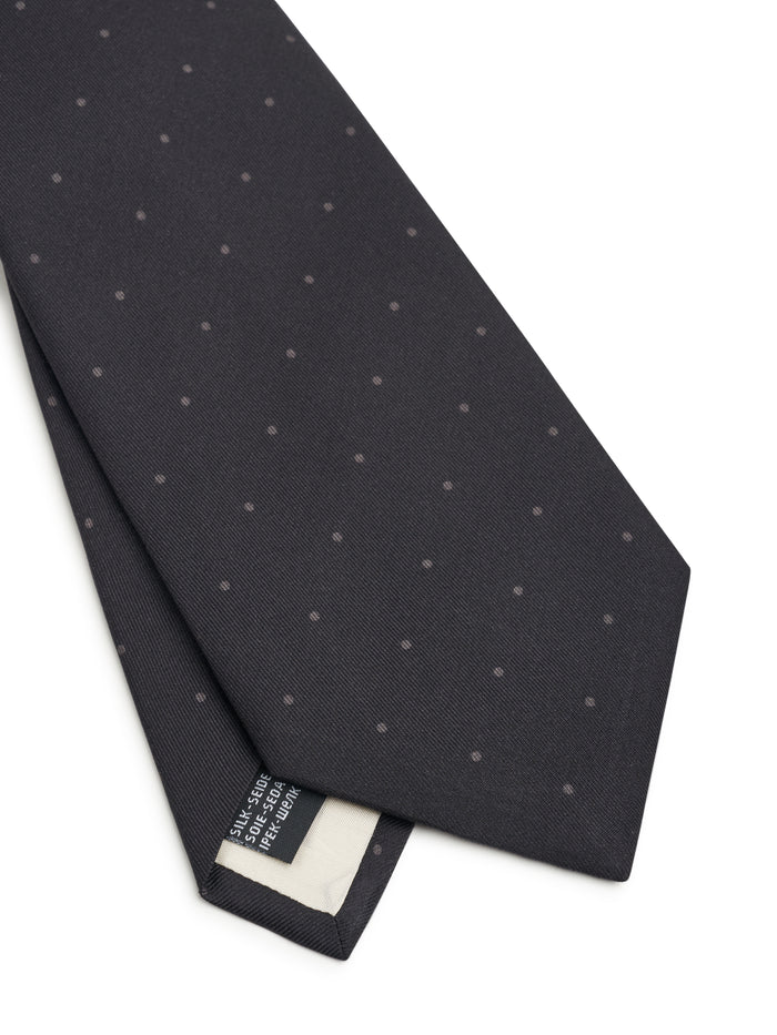 Tie Spot Charcoal