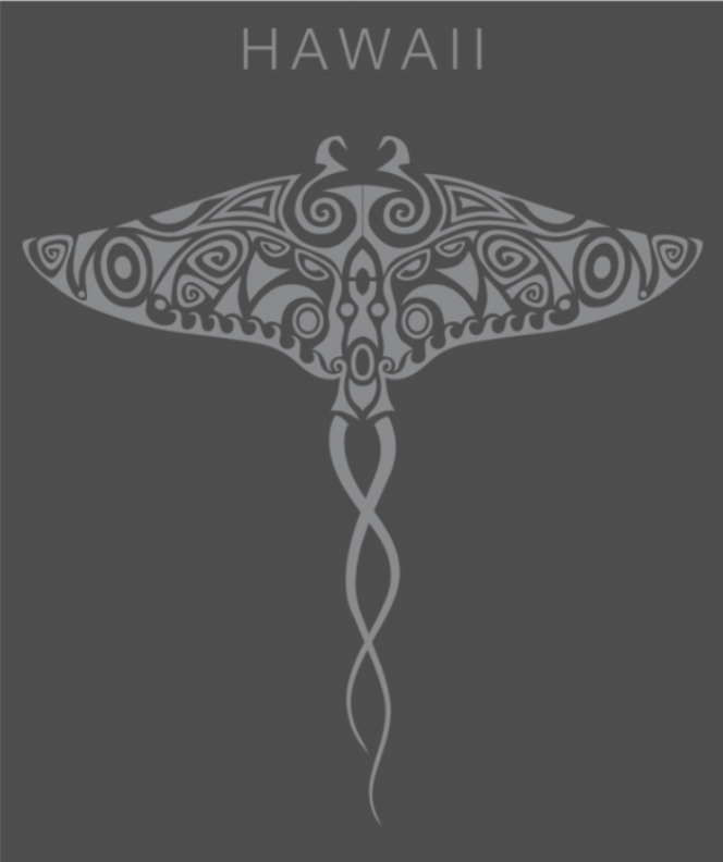 Tribal Manta - Asphalt