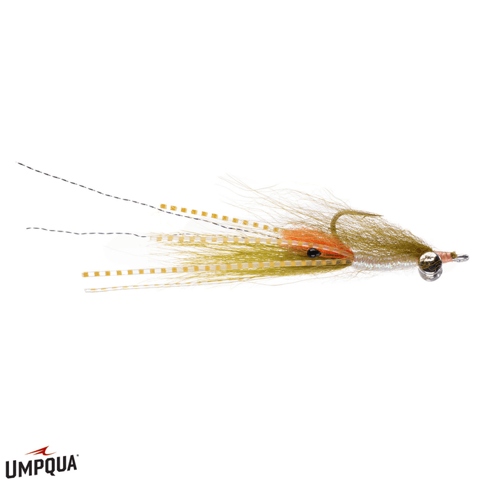 Umpqua Spawning Shrimp Lead Eye Umpqua Olive / 04 Flies Rivers and Glen Trading Co