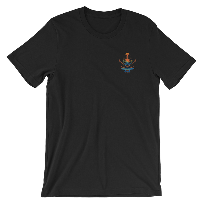 Unisex Short Sleeve Jersey T-Shirt - Ticklestick Lounge Full Logo (Color Stitching)