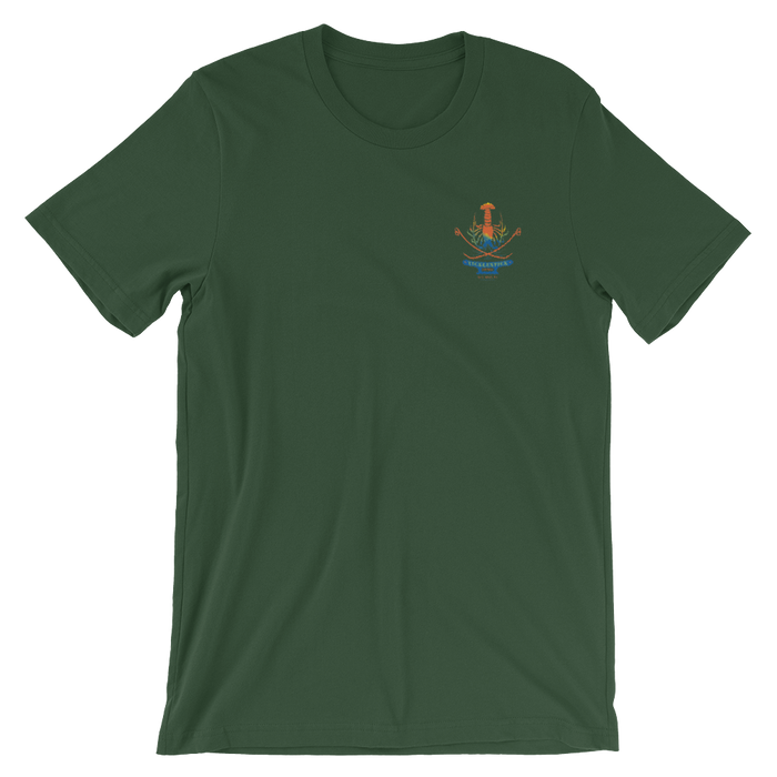 Unisex Short Sleeve Jersey T-Shirt - Ticklestick Lounge Full Logo (Color Stitching)