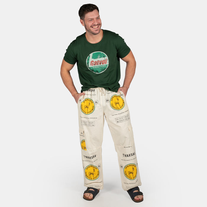 Unisex Twaksak Cargo Pants - Cream