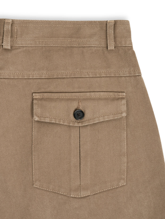 Utility Straight Leg Trousers Hester Beige