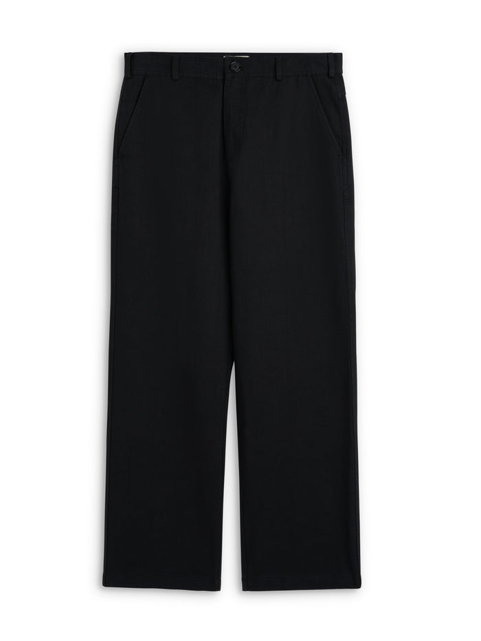 Utility Straight Leg Trousers Hester Black
