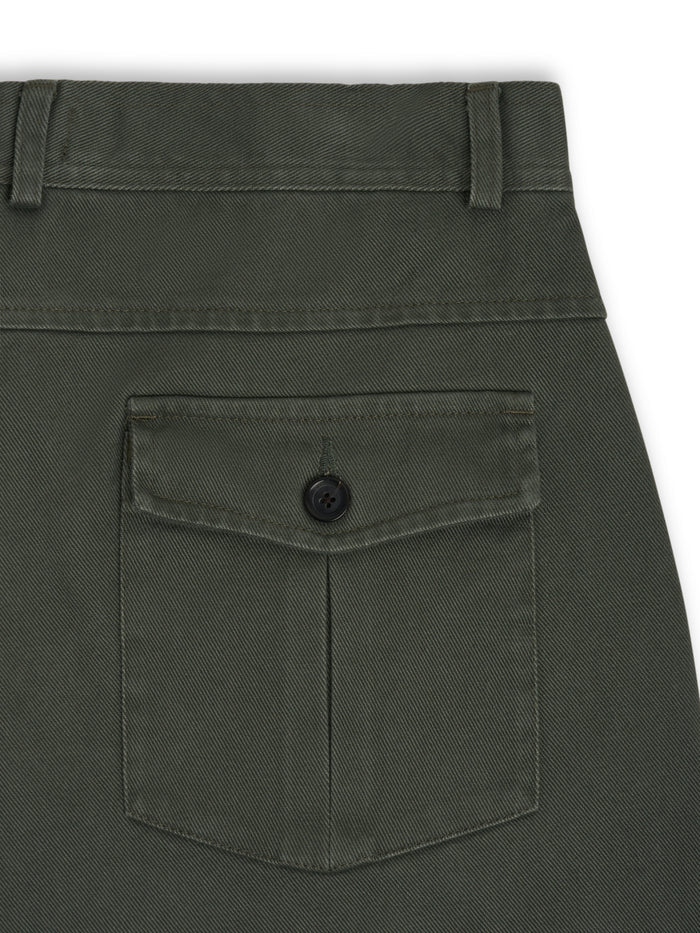 Utility Straight Leg Trousers Hester Green