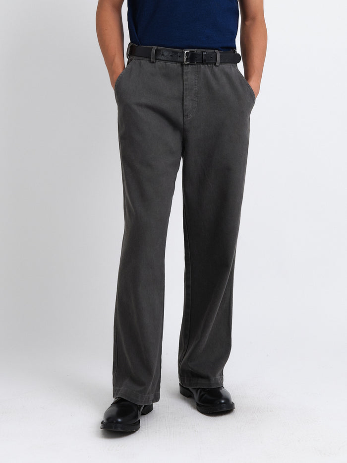 Utility Straight Leg Trousers Hester Grey