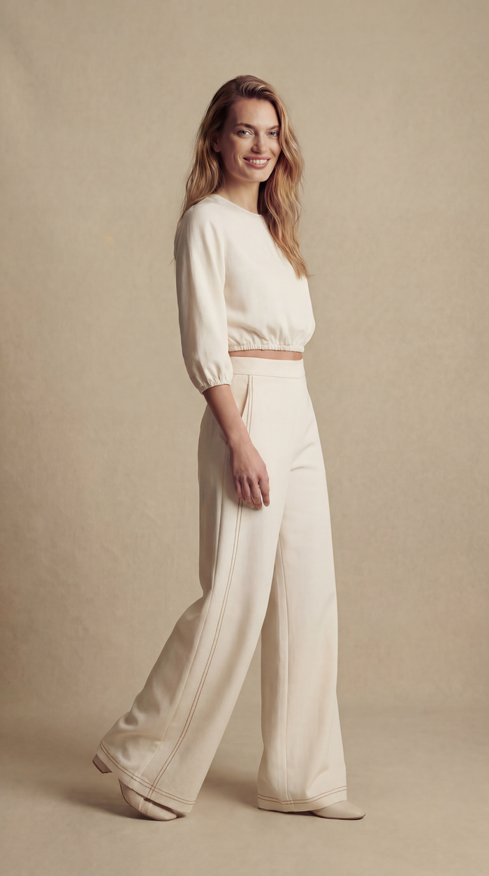 Vacation Pant - White