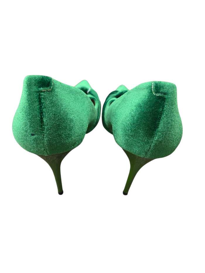Very Good 8.5 green Styleme pumps