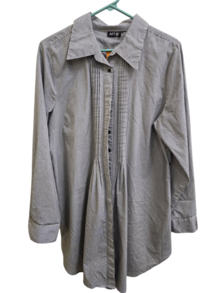Very Good L? striped Apt. 9 Shirt Dress