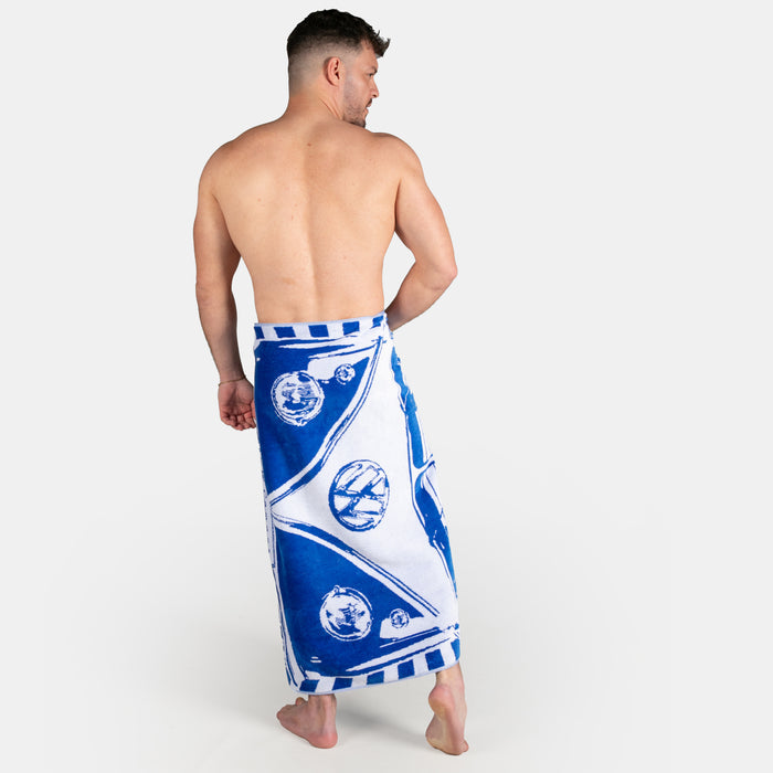 VW Beach Towel - Blue