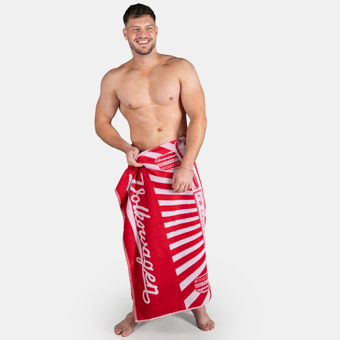 VW Beach Towel - Red