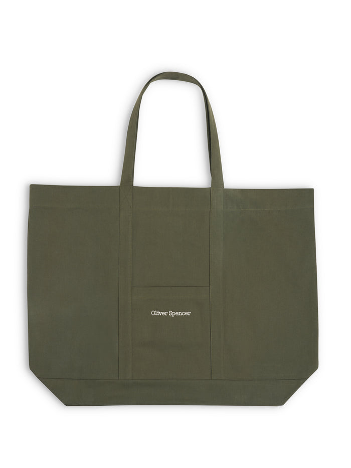Weekend Tote Bag Cheviot Green