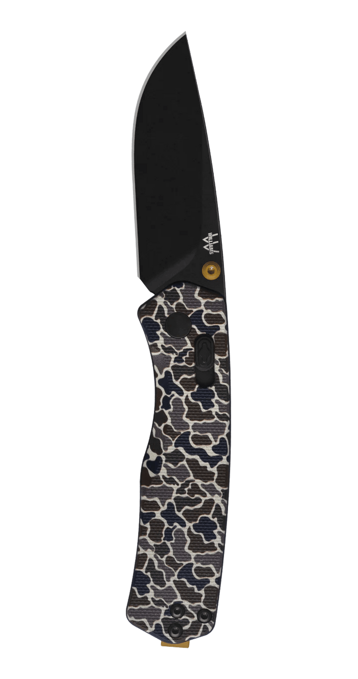 Williams Glide Folder 6.5" Knife Williams Knife Field Camo/Black / 6.5" Knives Rivers and Glen Trading Co