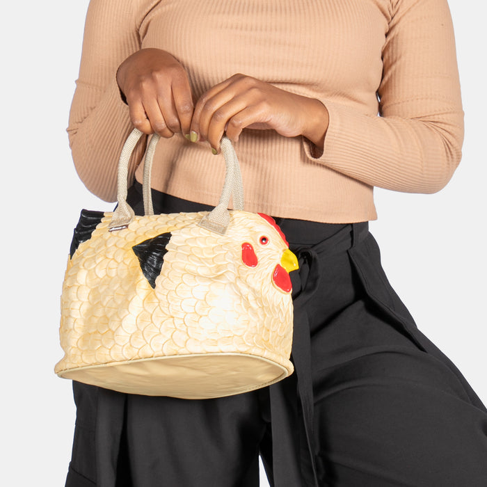 Women's Abstract Chicken Fashionable Handbag