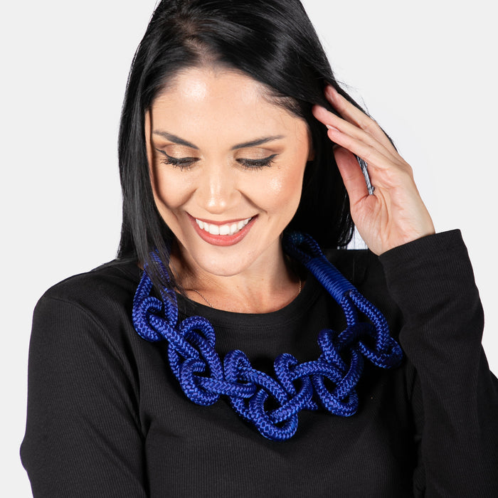 Women's Statement Olivia Necklace - Blue