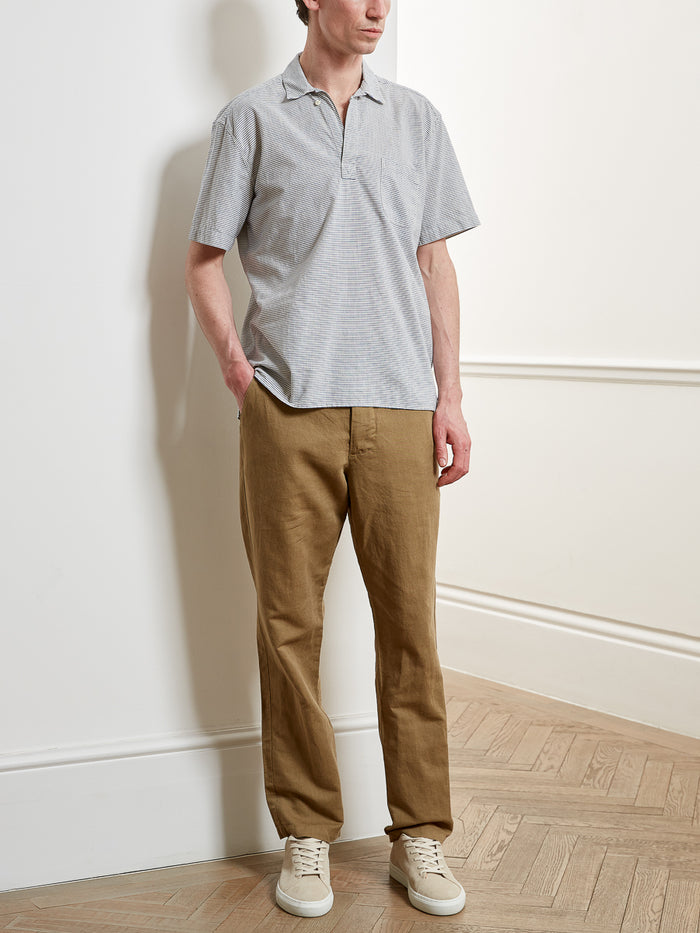 Yarmouth Short Sleeve Shirt Bali Blue