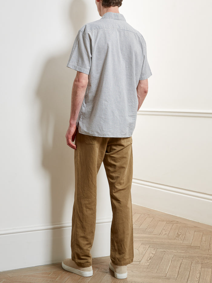 Yarmouth Short Sleeve Shirt Bali Blue